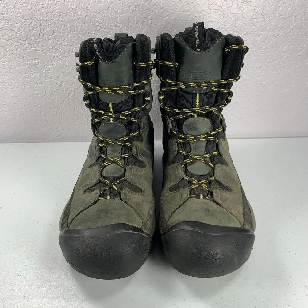 Keen Summit County Men’s 13 Dark Shadow Waterproof 450g Insulated Winter Boots